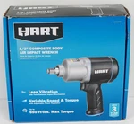 New - Hart 665064639 1/2" Composite Body 650ft Lbs Max Torque Air Impact Wrench. Fixed Price $24.95.