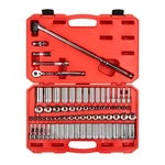 Tekton 3/8 In. Drive 12-point Ratchet And Socket Set Large Markings 74-piece. Fixed Price $240.59.