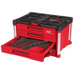 Milwaukee 48-22-9492 60pc Metric Sae Combo Wrench Set W/ Packout 4-drawer. Fixed Price $1199.99.