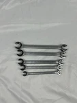 Stanley Proto J3700m Metric Double End Flare Nut Wrench Set, 6 Point, 5pc. Fixed Price $137.00.