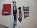 Snap-on Tool Lot Far7200, Ptr225a, 15pc Hex, 3/8-7/8" Deep Sockets. Fixed Price $100.00.