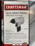 Craftsman 1/2'' Impact Wrench. Fixed Price $120.00.