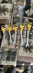 Dewalt Flex Head Ratcheting Wrenches Standard And Metric, Set Of Each. Fixed Price $130.00.
