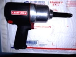 Craftsman Pro Series 1/2" Composite Pneumatic Impact Wrench. Fixed Price $80.00.