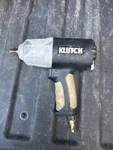 Klutch Air Impact Wrench, 1/2"in. Drive, 90psig 6.2bar Max Torque #100770. Fixed Price $25.00.