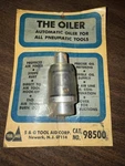 The Oiler 98500 Automatic For All Pneumatic Tools Nos Usa S&g Tool. Fixed Price $9.98.