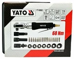 Yato Yt-0982 Air Ratchet Wrench Set 29pc Socket 1/2. Fixed Price $157.45.