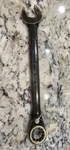 Ratcheting Wrench Proto 1-1/16 Combination Wrench, Black Chrome, Stanley, Jscv34. Fixed Price $25.00.