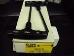 6 Klein Tools 76216 1/4" T-handle Hex-key 4" Blade. Fixed Price $18.99.
