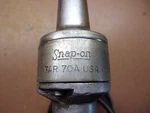 Snap-on Tools 3/8" Drive Air Ratchet Pneumatic Socket Wrench Far-70a Tested Ok. Fixed Price $35.19.