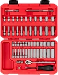 Tekton 1/4 Inch Drive 12-point Socket And Ratchet Set, 56-piece Onesize. Fixed Price $167.99.